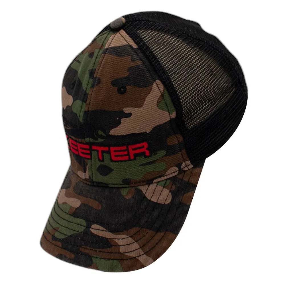 Skeeter Woodland Camo Soft Mesh Hat