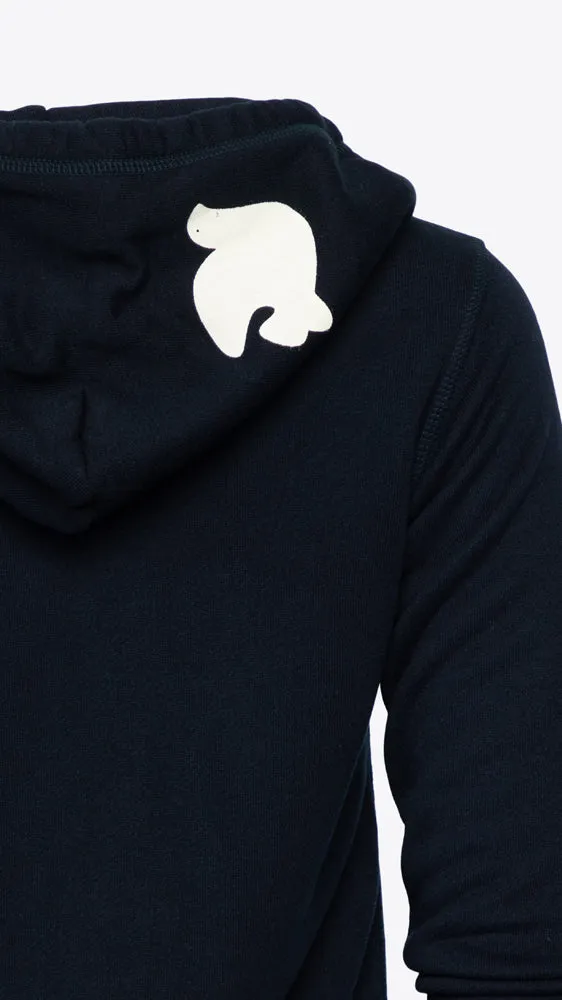 Superfluff Lux Zip Hoodie - Deepspace Cream
