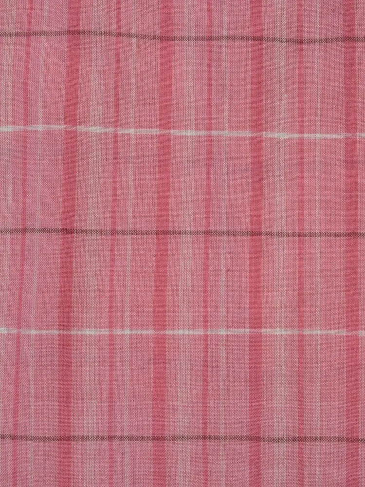 Teddy Dress - Pink Plaid
