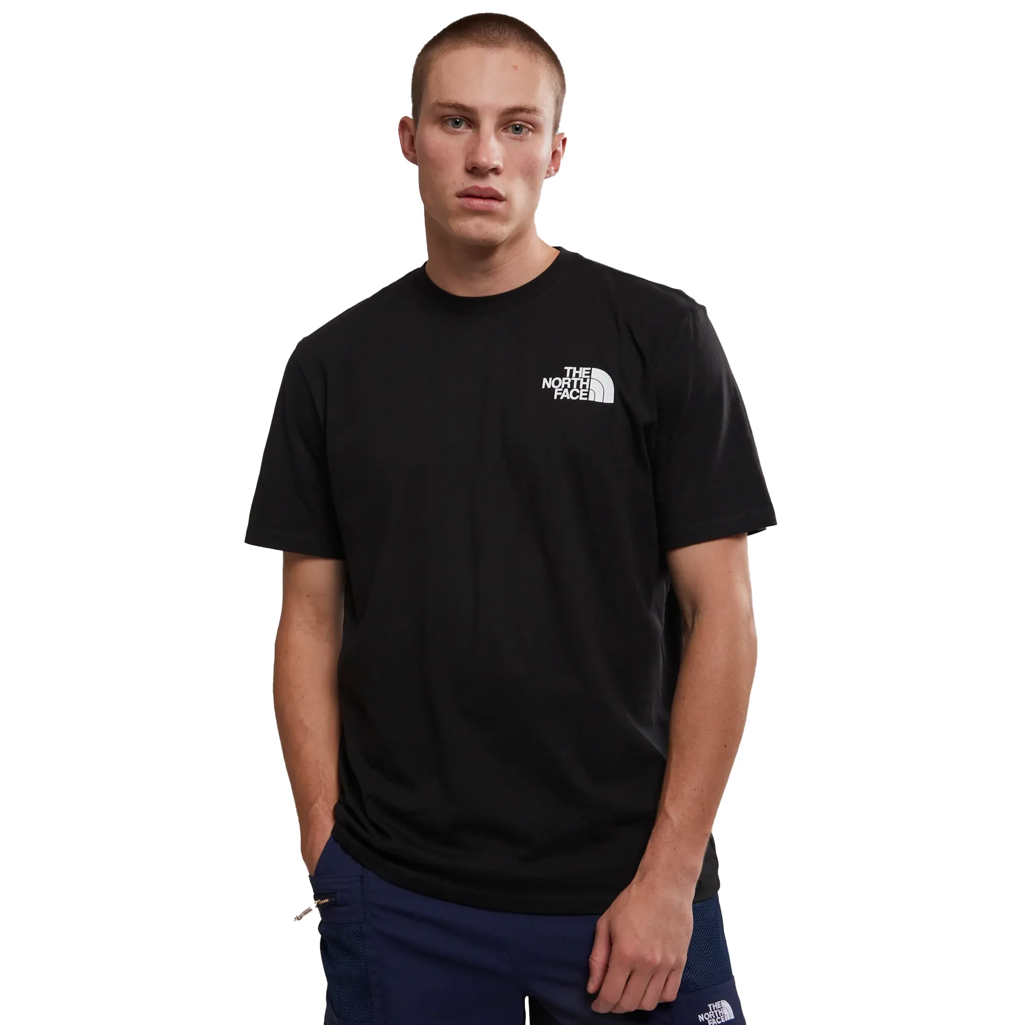The North Face Men's Short-Sleeve Places We Love T-Shirt TNF Black/TNF White NF0A86X0KY4