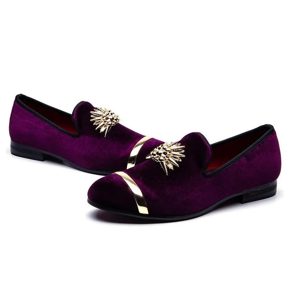 The Riviero Suede Slip-On Loafers - Multiple Colors