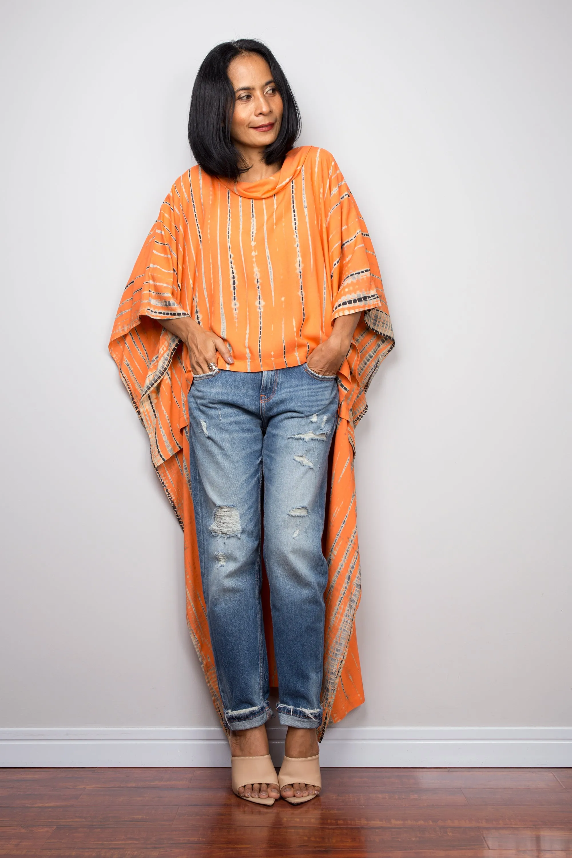 Tie dye Kaftan top