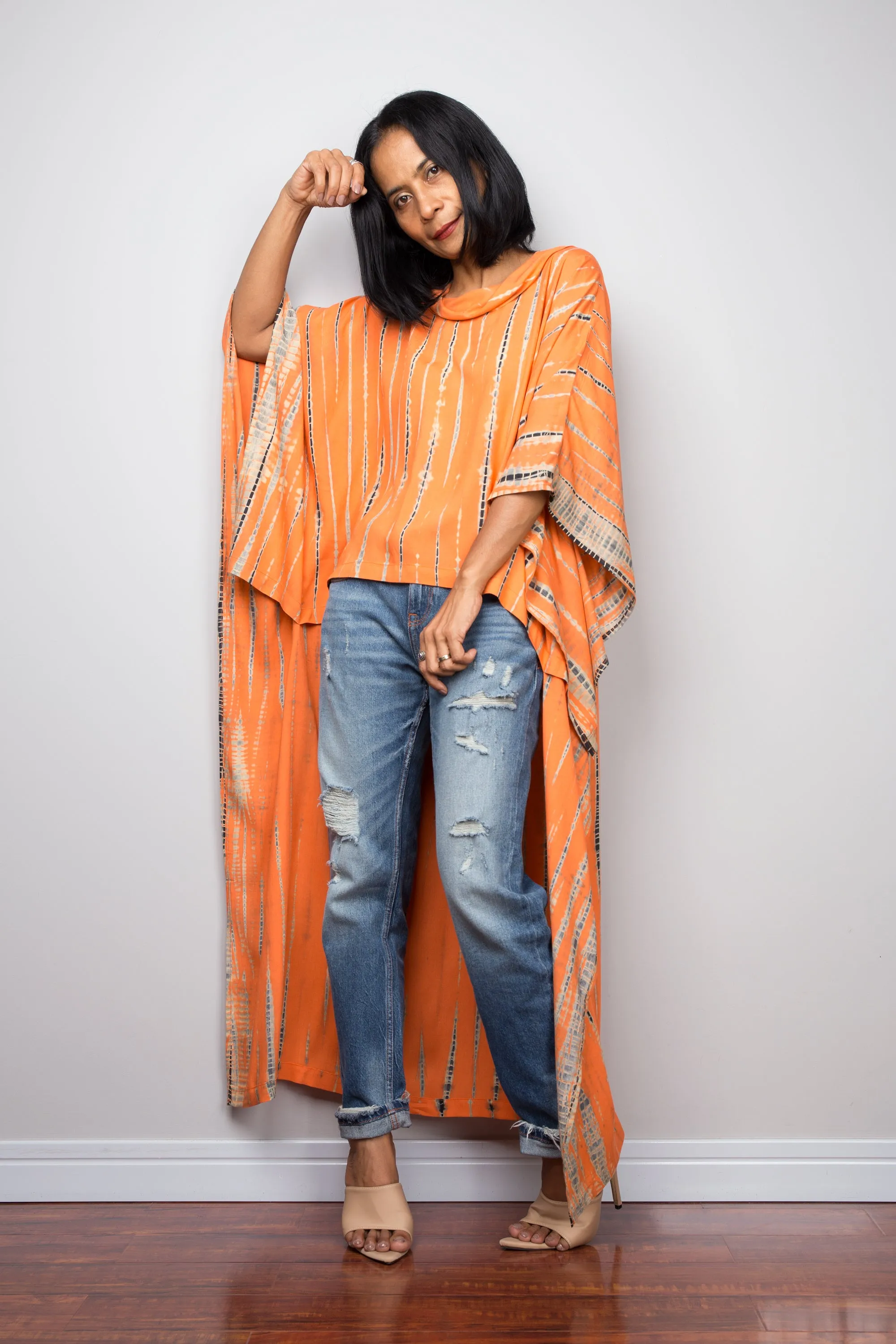 Tie dye Kaftan top