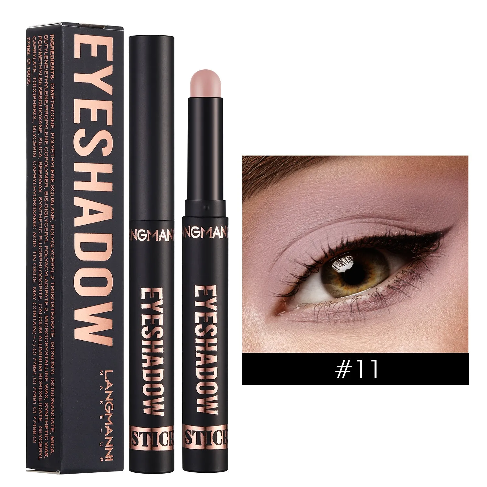 Waterproof Eye Shadow Stick – Shimmer & Matte Finish