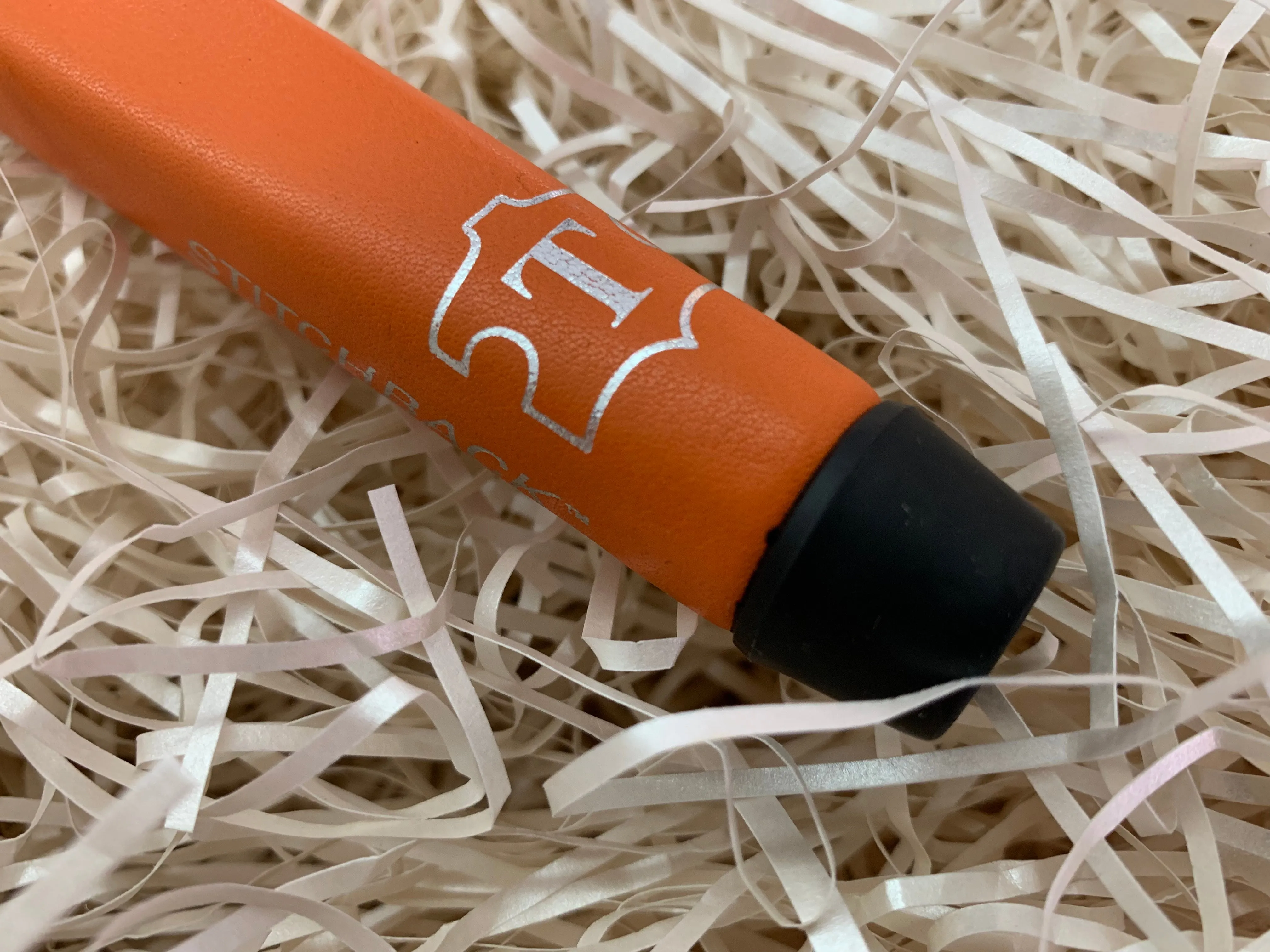 Yamada Putter Grip Leather Standard Size in Orange
